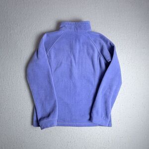 Columbia Girls Youth XL Purple Full Zip Fleece Jacket Coat Spring Outerwear